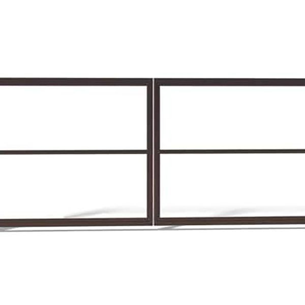 Распашные ворота без калитки от 3 метров