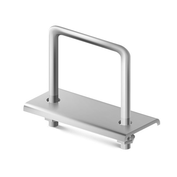 Крепеж хомут оцинкованный 40×40 мм