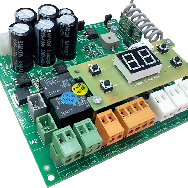 БЛОК УПРАВЛЕНИЯ ДЛЯ РАСПАШНЫХ ПРИВОДОВ PCB-SW 24